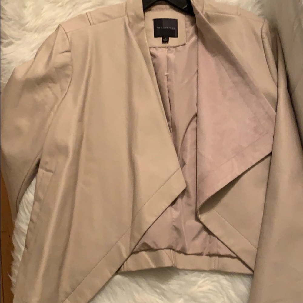 Faux leather jacket